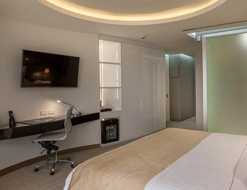 Hotel Las Americas Golden Tower Panama Экстерьер фото A room at the hotel