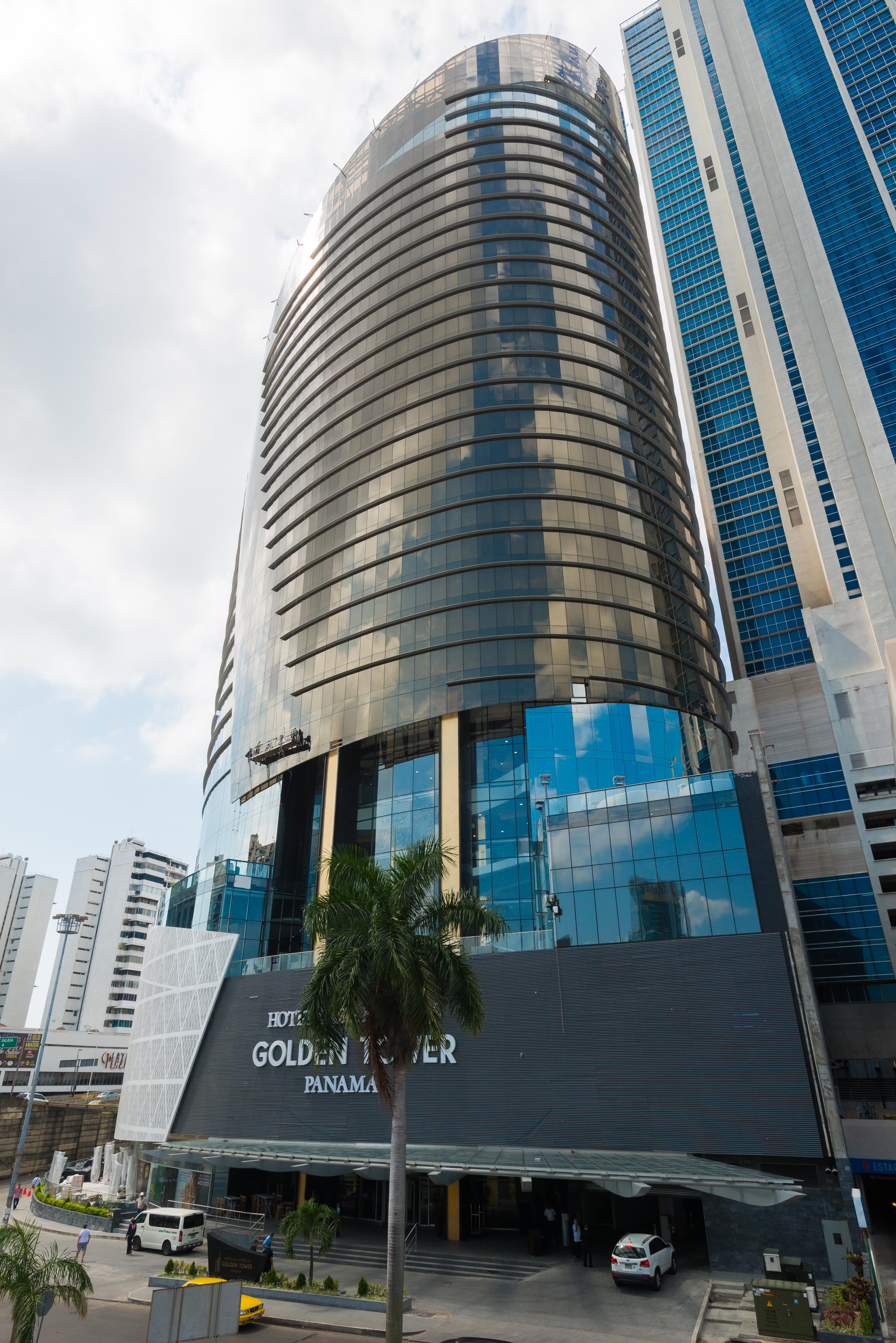 Hotel Las Americas Golden Tower Panama Экстерьер фото The building's facade