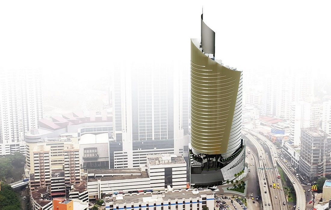 Hotel Las Americas Golden Tower Panama Экстерьер фото The proposed tower