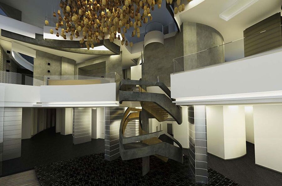 Hotel Las Americas Golden Tower Panama Экстерьер фото Interior of the hotel